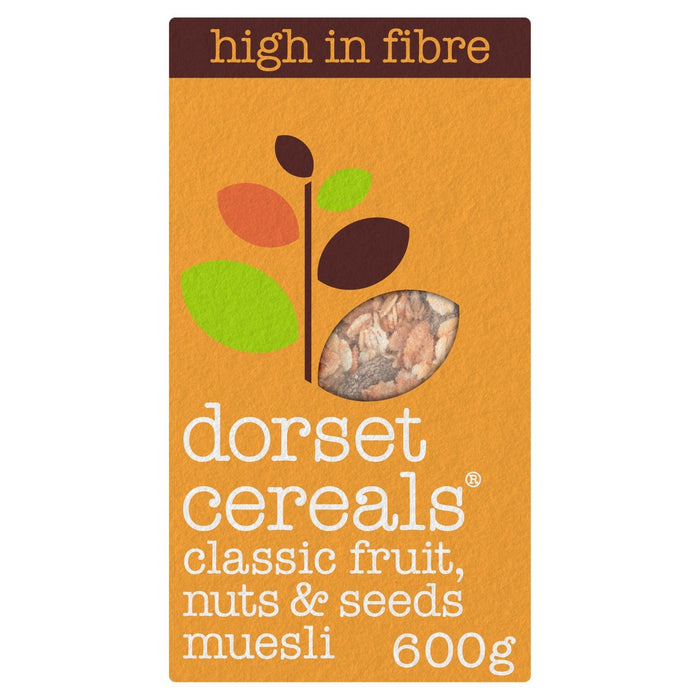 Dorset Cereals klassische Früchte Nüsse und Samen Müsli 600g