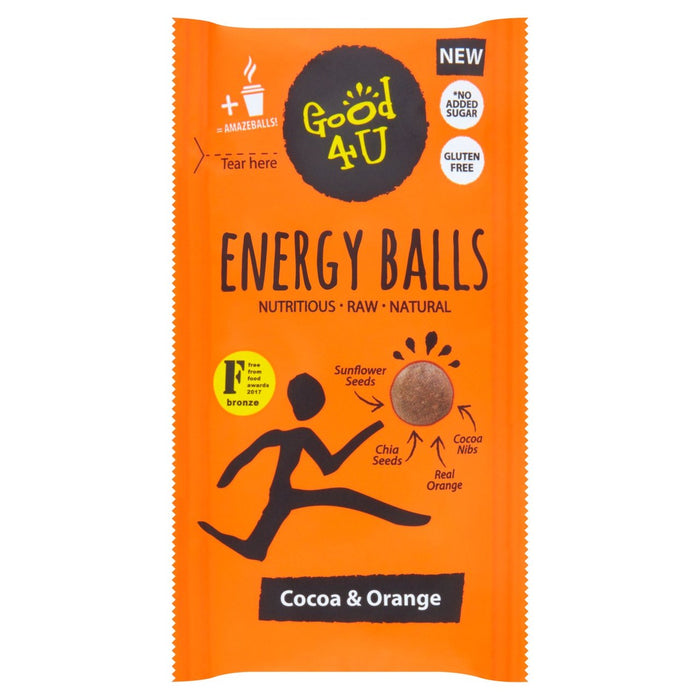Good4U Energy Balls Cocoa & Orange 30g