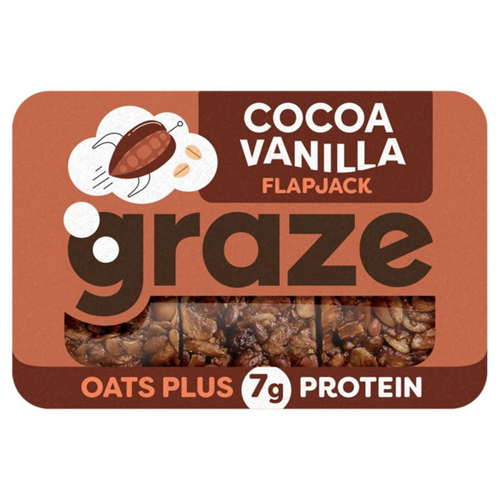 Graze Flapjack Cocoa Vanilla Protein 53g