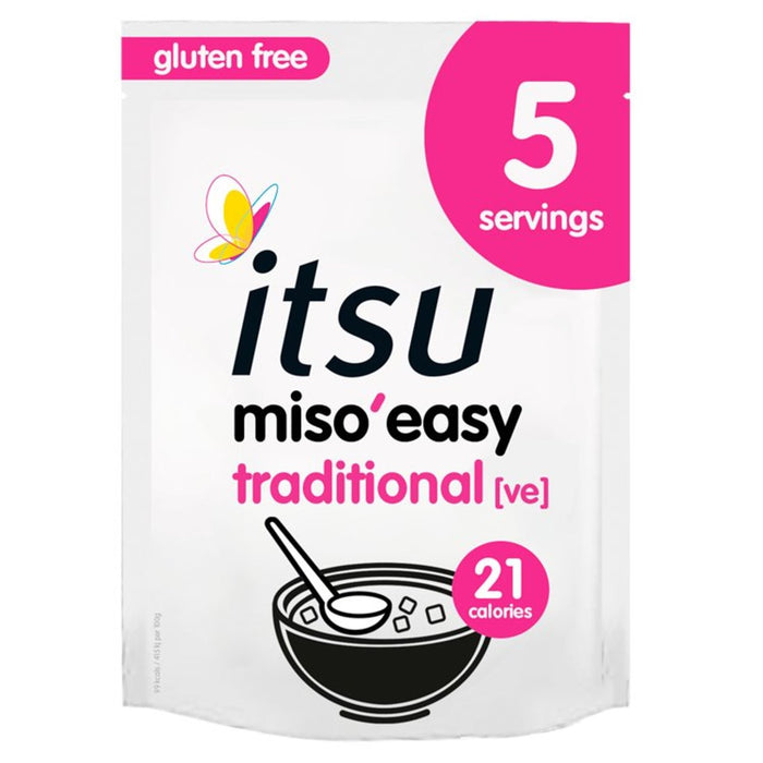 Itsu Miso'easy Traditional Miso 5 x 21g