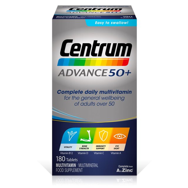 Centrum Advance 50+ Supplement Tablets 180 per pack