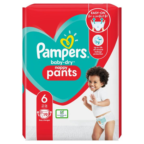 Couche Pampers Pants Taille 6 Couches 19 Pour Enfant Plus De 15+ Kg Confort  Fit 360°