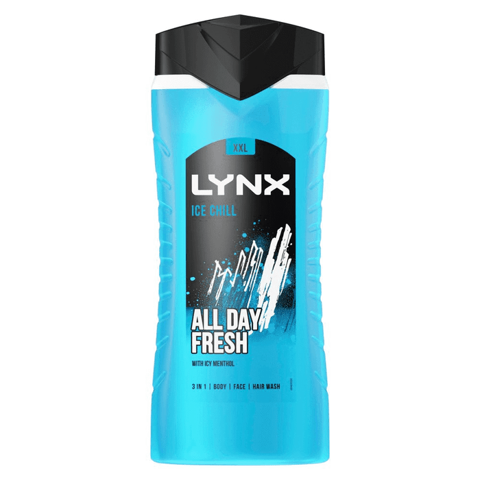 Gel de douche de chill à glace Lynx 500 ml