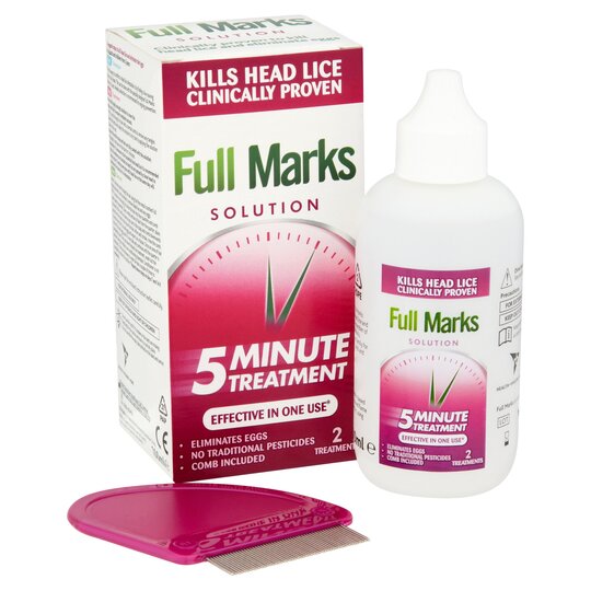 Full Marks Head Lice Solution 100ml