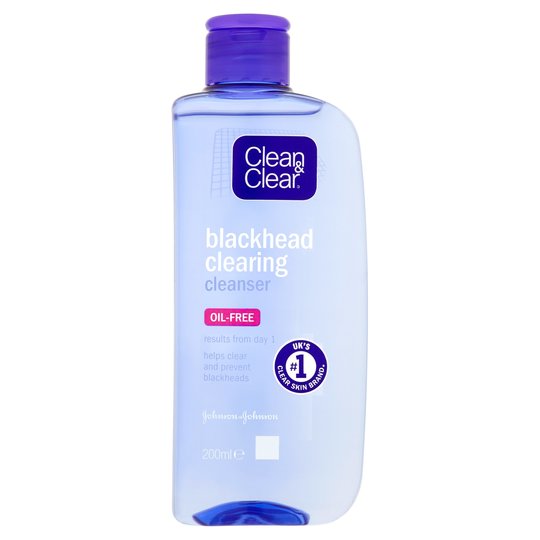 Clean & Clear Blackhead Clearing Oil Free Cleanser - 200 Ml