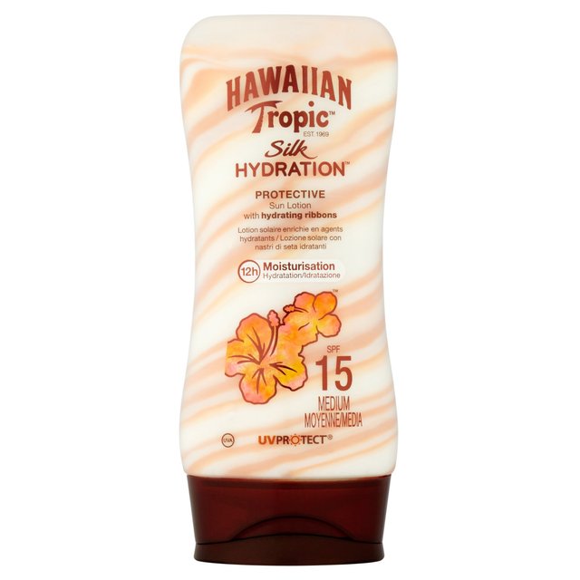 Hawaiianer Tropic SPF 15 Seidenhydrat -Sonne Lotion 180 ml